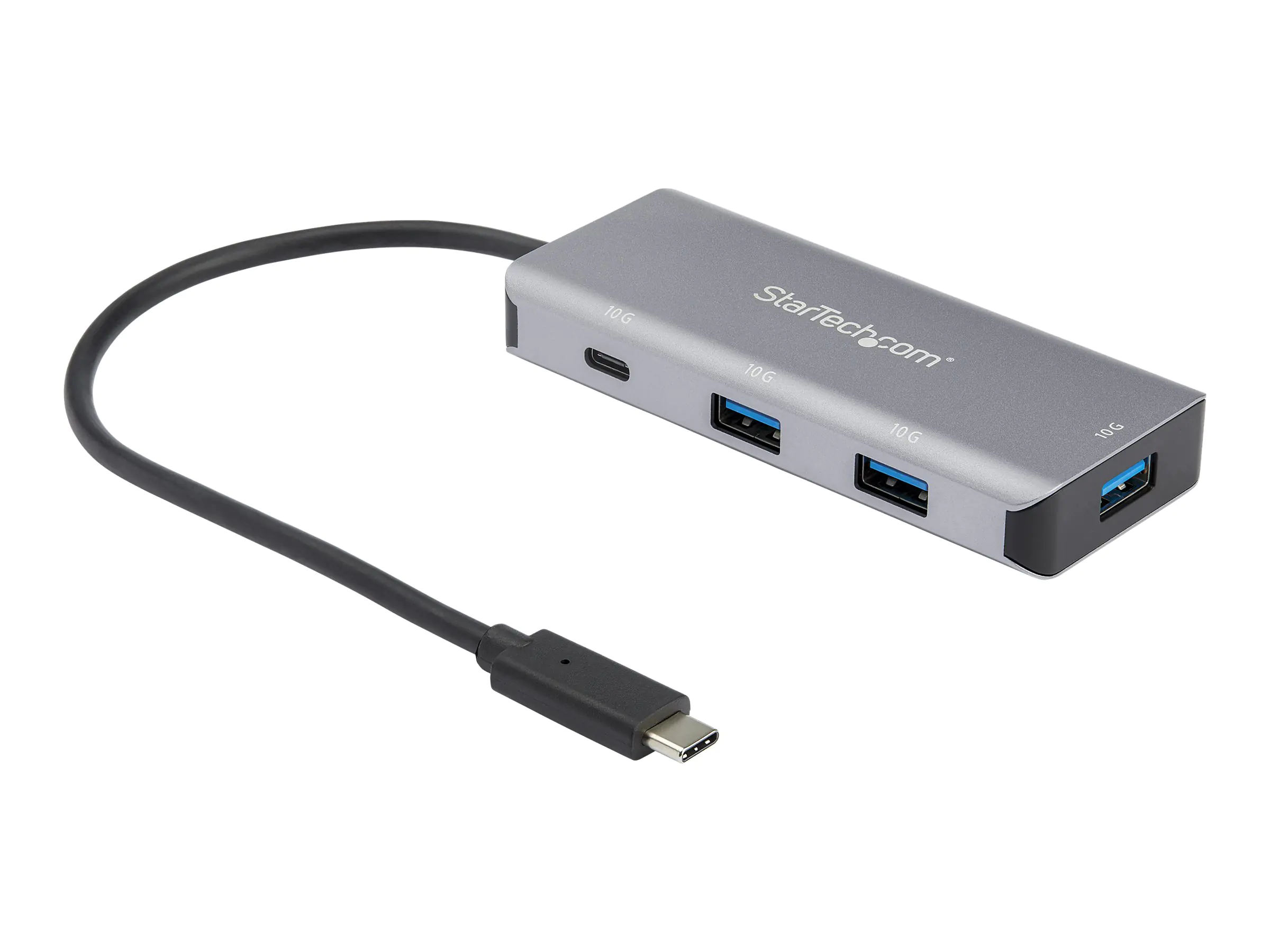 StarTech HB31C3A1CB 4-Port USB-C-Hub (10 Gbit/s, 3 x USB-A und 1x USB-C, 25 cm USB-C Anschlusskabel) - Hub - 1 x USB-C + 3 x USB 3.1 - Desktop - für P/N: PEXUSB321C StarTech HB31C3A1CB 4-Port USB-C-Hub (10 Gbit/s, 3 x USB-A und 1x USB-C, 25 cm USB-C Anschlusskabel) - Hub - 1 x USB-C + 3 x USB 3.1 - Desktop - für P/N: PEXUSB321C