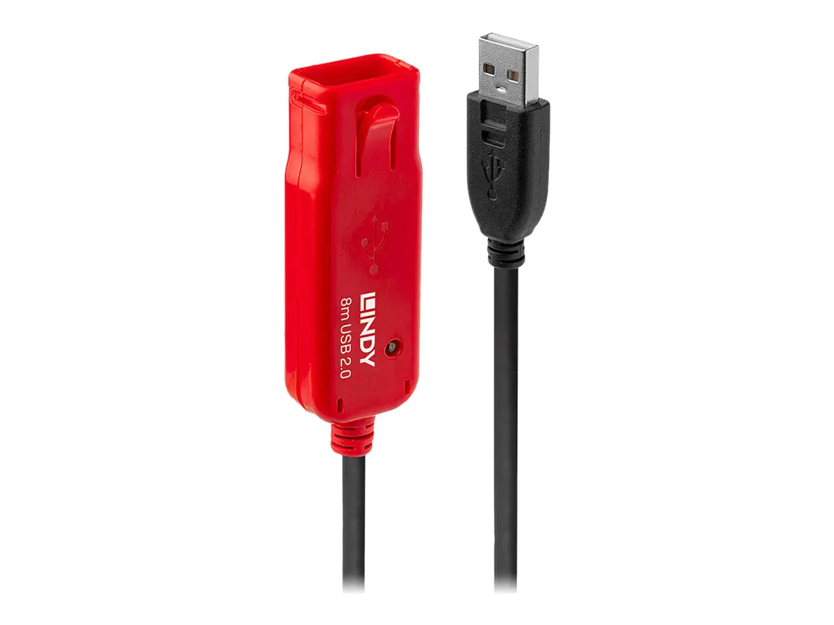 Lindy USB 2.0 Active Extension Cable Pro - USB-Verlängerungskabel - USB (M) zu USB (W) - USB 2.0 - 12 m - aktiv Lindy USB 2.0 Active Extension Cable Pro - USB-Verlängerungskabel - USB (M) zu USB (W) - USB 2.0 - 12 m - aktiv