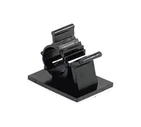 exertis Connect - Kabelklammer - Schwarz (Packung mit 100)