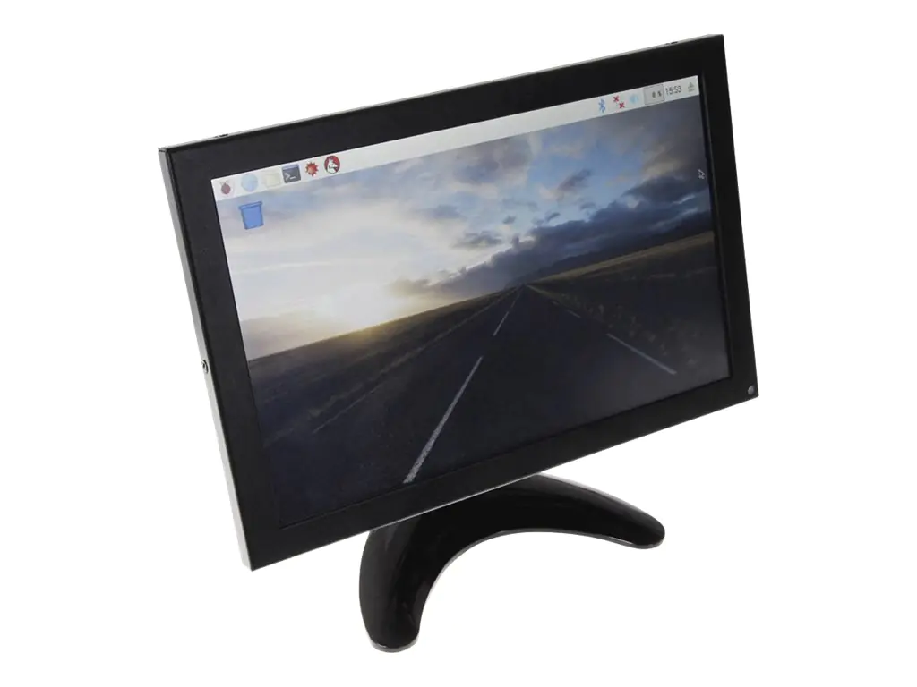 JOY-iT 10.1" Touchscreen Display V2 - Bildschirm - IPS - 25.7 cm (10.1") - 1280 x 800 Pixel - Metall - Schwarz