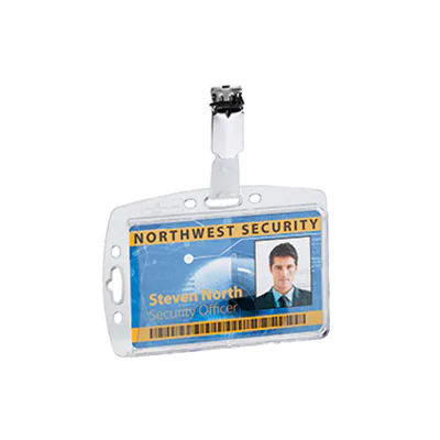 DURABLE Namensschild 800519 85x54mm Kunststoff tr 25 St./Pack. DURABLE Namensschild 800519 85x54mm Kunststoff tr 25 St./Pack.