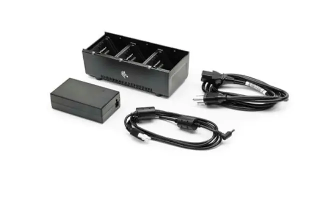 Zebra 3-Slot Battery Charger - Batterieladegerät SAC-MPP-3BCHGUK1-01