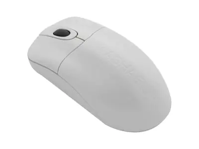 Seal Shield Silver Storm Waterproof Encrypted - Maus - optisch - 3 Tasten - kabellos - 2.4 GHz - kabelloser Empfänger (USB) - weiß