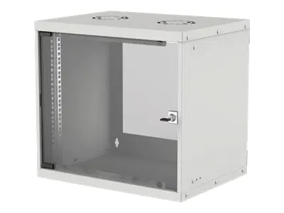 Intellinet 19" Wandverteiler, Basic Line, 9 HE, 487 (H) x 540 (B) x 400 (T) mm, Flatpack, Schutzklasse IP20, grau - Gehäuse - geeignet für Wandmontage - Grau, RAL 7035 - 6U - 48.3 cm (19") Intellinet 19" Wandverteiler, Basic Line, 9 HE, 487 (H) x 540 (B) x 400 (T) mm, Flatpack, Schutzklasse IP20, grau - Gehäuse - geeignet für Wandmontage - Grau, RAL 7035 - 6U - 48.3 cm (19")
