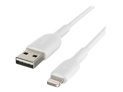 Belkin BOOST CHARGE - Lightning-Kabel - Lightning männlich zu USB männlich - 15 cm - weiß