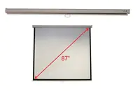 Acer M87-S01MW - Leinwand - Deckenmontage möglich, geeignet für Wandmontage - 221 cm (87") - 4:3 - Matte White - weiß - für Acer H5360