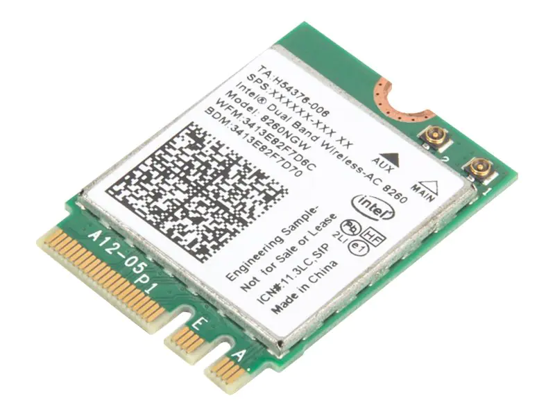 Lenovo ThinkPad Fibocom L850-GL CAT9 WWAN - Drahtloses Mobilfunkmodem - 4G LTE - M.2 Card - 450 Mbps - für WWAN upgradable models only: ThinkPad L480; L490; L580; L590; P43s; P52; P52s; P53; P53s; T480; T480s; T490; T490s; T495; T495s; T580; T590; X280; X