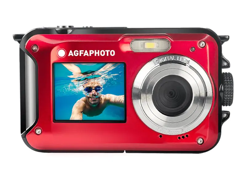 AgfaPhoto Realishot WP8000 - Digitalkamera - Kompaktkamera - 8.0 MPix / 24.0 MP (interpoliert) WP8000RD