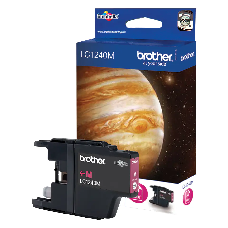 Brother LC1240M - Magenta - Original - Tintenpatrone - für Brother DCP-J525, J725, J925, MFC-J430, J5910, J625, J6510, J6710, J6910, J825 Brother LC1240M - Magenta - Original - Tintenpatrone - für Brother DCP-J525, J725, J925, MFC-J430, J5910, J625, J6510, J6710, J6910, J825