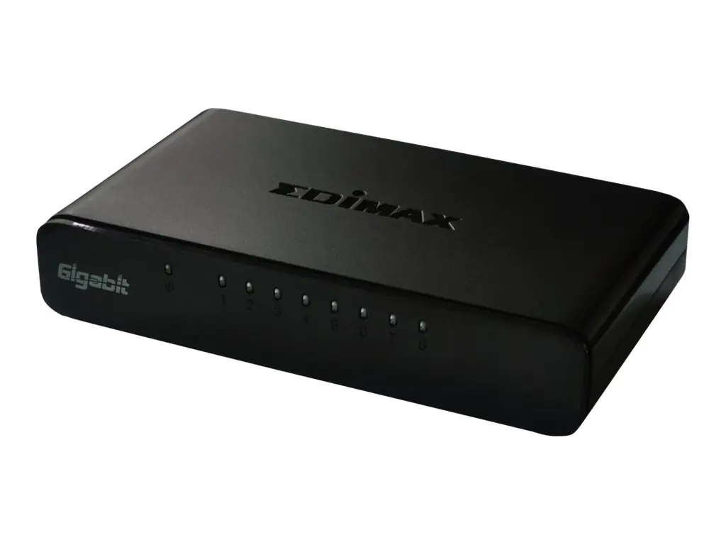 Edimax ES-5800G V3 - Switch - unmanaged - 8 x 10/100/1000 - Desktop