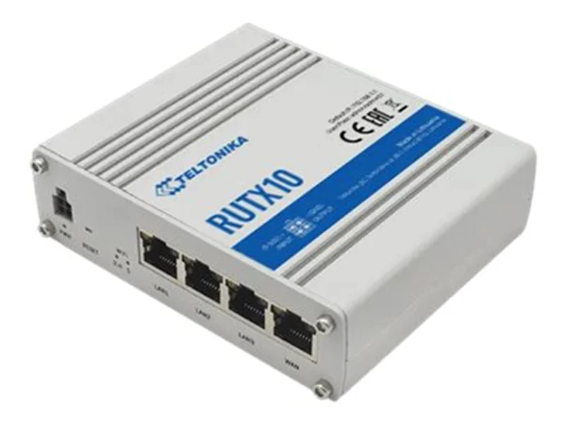 Teltonika RUTX10 - Wireless Router 4-Port-Switch RUTX10000000