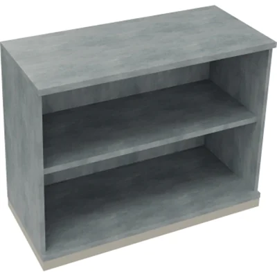 Regal 2OH B1000xT442xH781mm Silberaluminium/Beton hell Regal 2OH B1000xT442xH781mm Silberaluminium/Beton hell