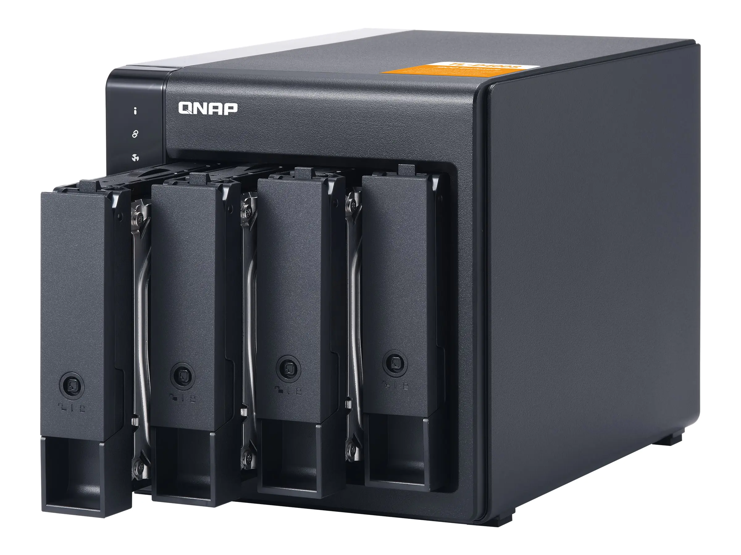 QNAP TL-D400S - Festplatten-Array - 4 Schächte (SATA-600) - SATA 6Gb/s (extern)