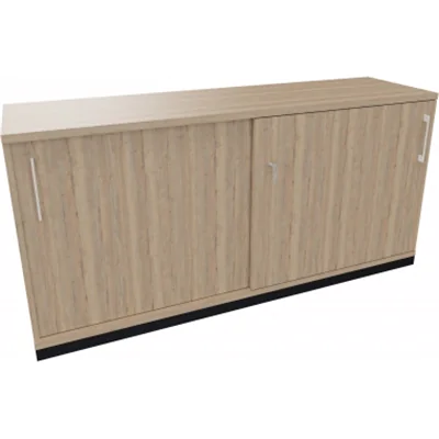 Schiebetürenschrank 2OH B1600xT442xH781mm an/Eiche Nat Schiebetürenschrank 2OH B1600xT442xH781mm an/Eiche Nat