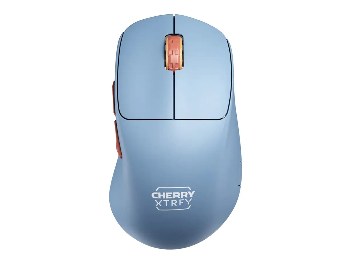 Cherry Xtrfy M64 - Maus - ergonomisch - 5 Tasten - kabellos - 2.4 GHz - kabelloser Empfänger (USB) Cherry Xtrfy M64 - Maus - ergonomisch - 5 Tasten - kabellos - 2.4 GHz - kabelloser Empfänger (USB)