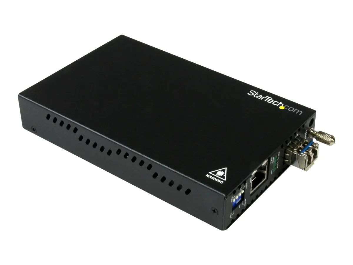StarTech.com Startech Gigabit Ethernet Kupfer auf LWL Medienkonverter ET91000SM10