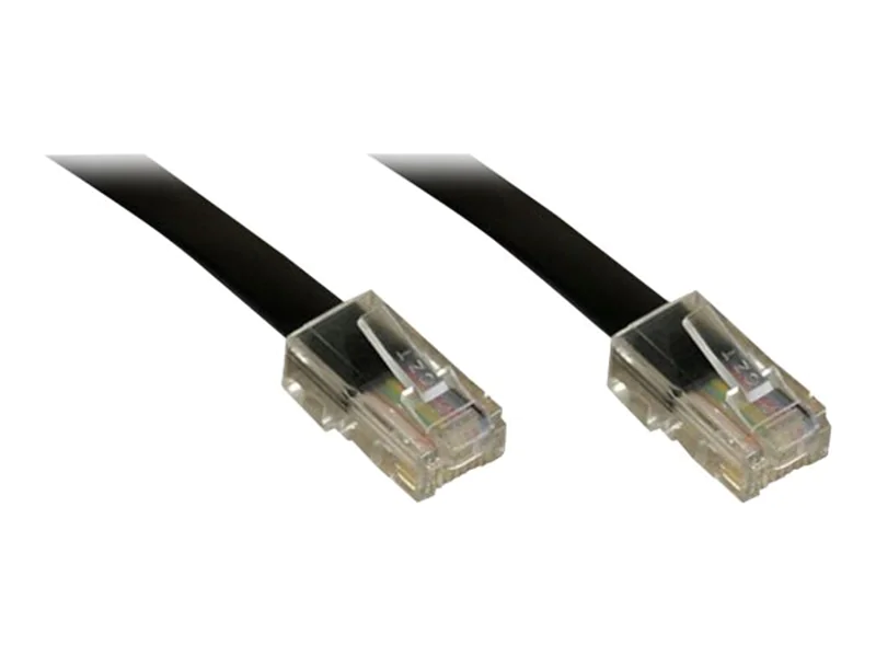InLine - ISDN-Kabel - RJ-45 (M) zu RJ-45 (M) - 5 m - Schwarz InLine - ISDN-Kabel - RJ-45 (M) zu RJ-45 (M) - 5 m - Schwarz