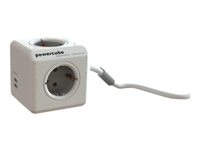 Allocacoc PowerCube Extended usb inkl. - Kabel - Digital/Daten 1406GY/DEEUPC