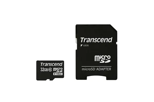 Transcend - Flash-Speicherkarte (microSDHC/SD-Adapter inbegriffen) - 32 GB - Class 10 - microSDHC Transcend - Flash-Speicherkarte (microSDHC/SD-Adapter inbegriffen) - 32 GB - Class 10 - microSDHC