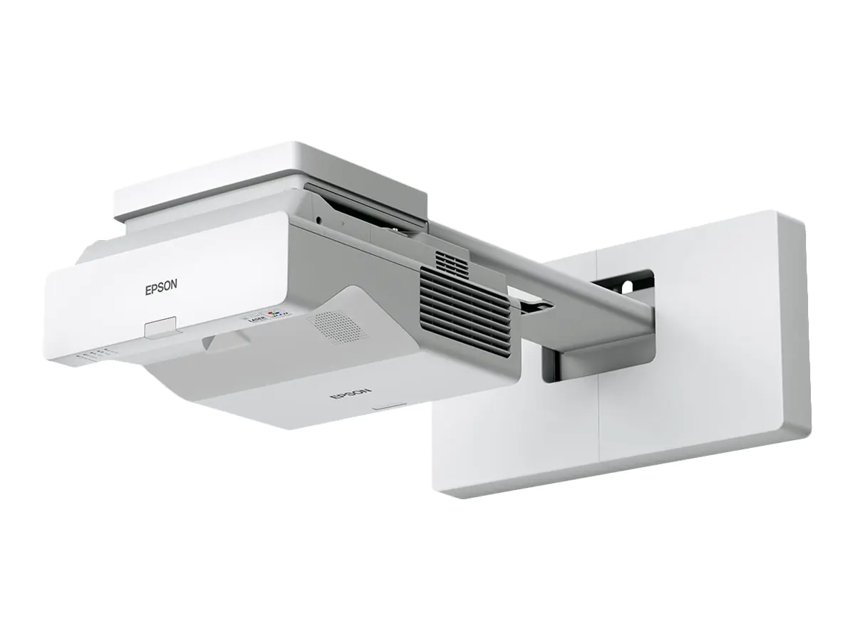 Epson EB-760W - 3-LCD-Projektor - 4100 lm (weiß) - 4100 lm (Farbe) - 16:10 - Ultra Short-Throw-Objektiv - 802.11a/b/g/n/ac Wireless / LAN/ Miracast - weiß