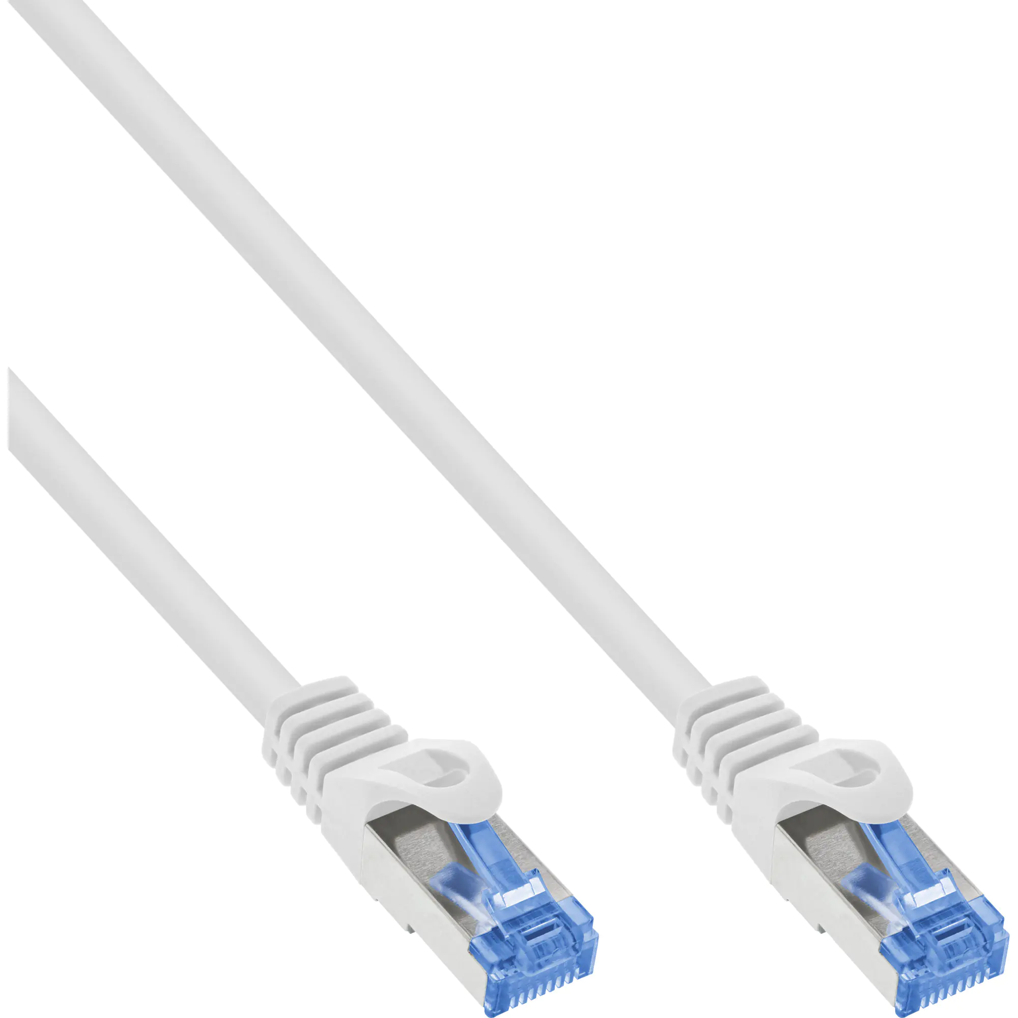 InLine - Patch-Kabel - RJ-45 (M) zu RJ-45 (M) - 30 m - SFTP, PiMF - CAT 6 - halogenfrei, geformt, rund, ohne Haken, verseilt - weiß InLine - Patch-Kabel - RJ-45 (M) zu RJ-45 (M) - 30 m - SFTP, PiMF - CAT 6 - halogenfrei, geformt, rund, ohne Haken, verseilt - weiß