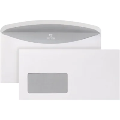 POSTHORN Briefumschlag 3000 DIN C6/C5 229 x 114 mm (B x H) mit Fenster 80g/m² mit gummierter Klappe Papier weiß 1.000 St./Pack. POSTHORN Briefumschlag 3000 DIN C6/C5 229 x 114 mm (B x H) mit Fenster 80g/m² mit gummierter Klappe Papier weiß 1.000 St./Pack.