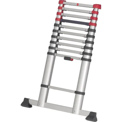 Hailo Sicherheits-Teleskopleiter FlexLine T80 11 Sprossen Hailo Sicherheits-Teleskopleiter FlexLine T80 11 Sprossen