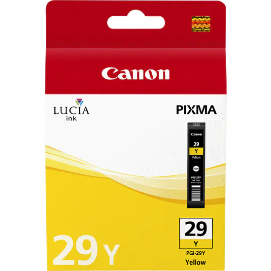 Canon PGI-29Y - 36 ml - Gelb - Original - Tintenbehälter - für PIXMA PRO-1 Canon PGI-29Y - 36 ml - Gelb - Original - Tintenbehälter - für PIXMA PRO-1