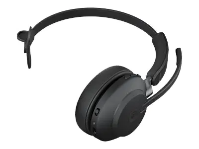 Jabra Evolve2 65 MS Mono - Headset - On-Ear - konvertierbar - Bluetooth - kabellos - USB-A - Geräuschisolierung - Schwarz - mit Ladestation - Zertifiziert für Microsoft Teams Jabra Evolve2 65 MS Mono - Headset - On-Ear - konvertierbar - Bluetooth - kabellos - USB-A - Geräuschisolierung - Schwarz - mit Ladestation - Zertifiziert für Microsoft Teams
