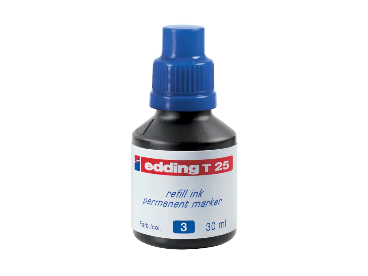 EDDING T 25 - Tinte - permanent - Blau - 30 ml 4-T25003