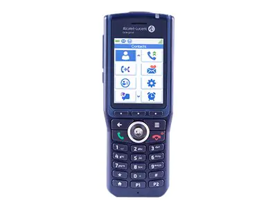Alcatel-Lucent 8244 - Schnurloses Digitaltelefon - mit Bluetooth-Schnittstelle - IP-DECT\GAP - Blau Alcatel-Lucent 8244 - Schnurloses Digitaltelefon - mit Bluetooth-Schnittstelle - IP-DECT\GAP - Blau