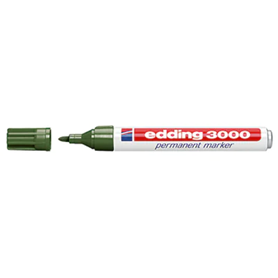 edding Permanentmarker 3000 4-3000015 1,5-3mm Rundspitze ol