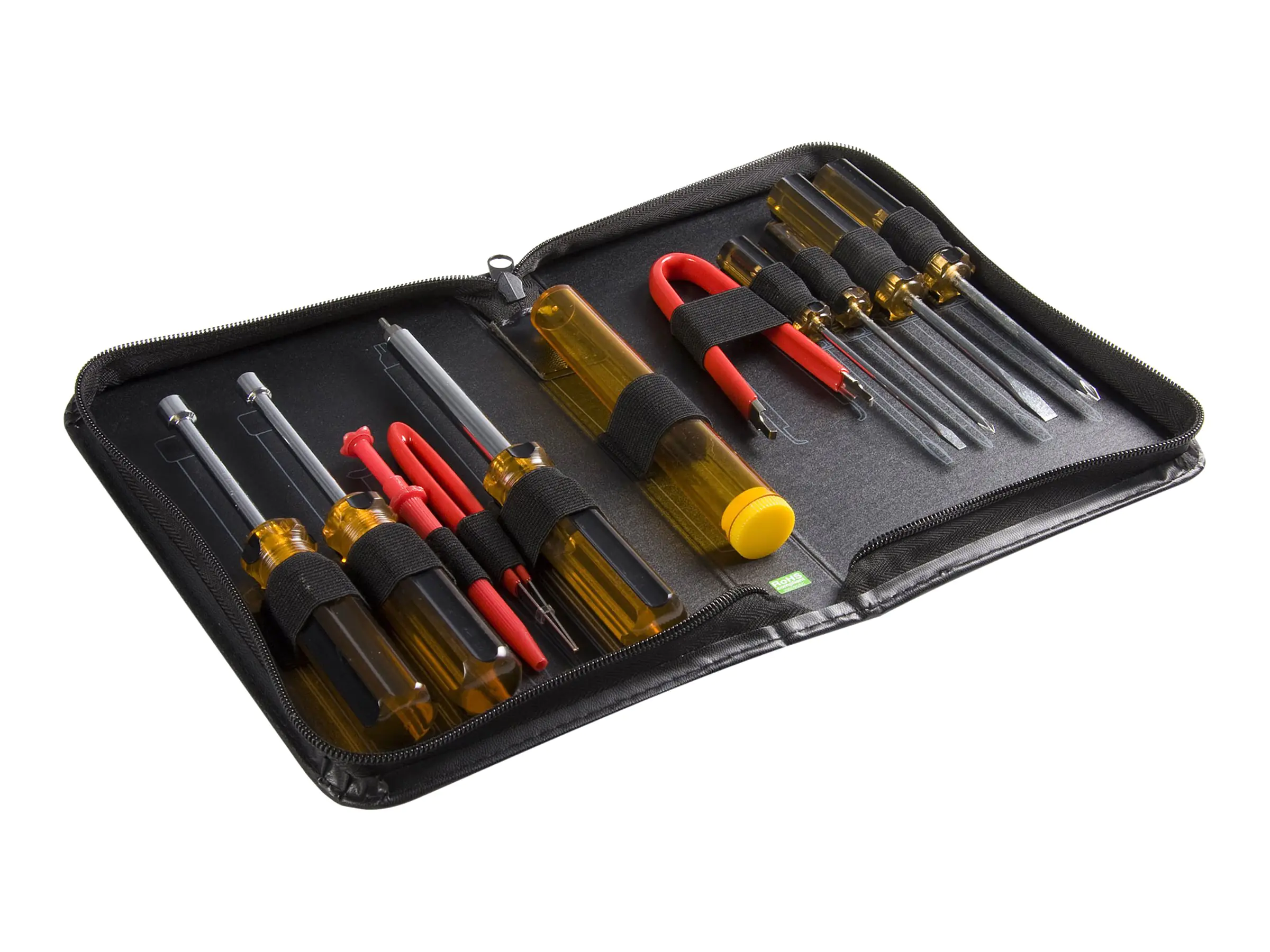 StarTech Computer Werkzeugset für die Reparatur von PC / Computer Tool Kit - 11 teiliges Werkzeug Set im Etui - Werkzeugsatz - für P/N: ARMTBLTDT, ARMTBLTIW, ARMTBLTUGN, SECTBLTPOS, STNDTBLT1A5T, STNDTBLT1FS