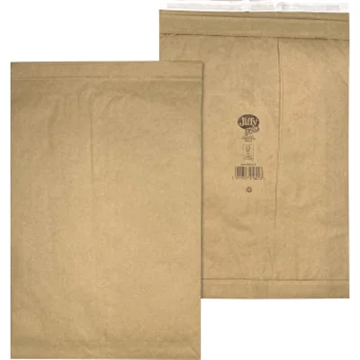 Jiffy® Papierpolstertasche Nr. 6 mit Haftklebung Kraftpapier braun 50 St./Pack.