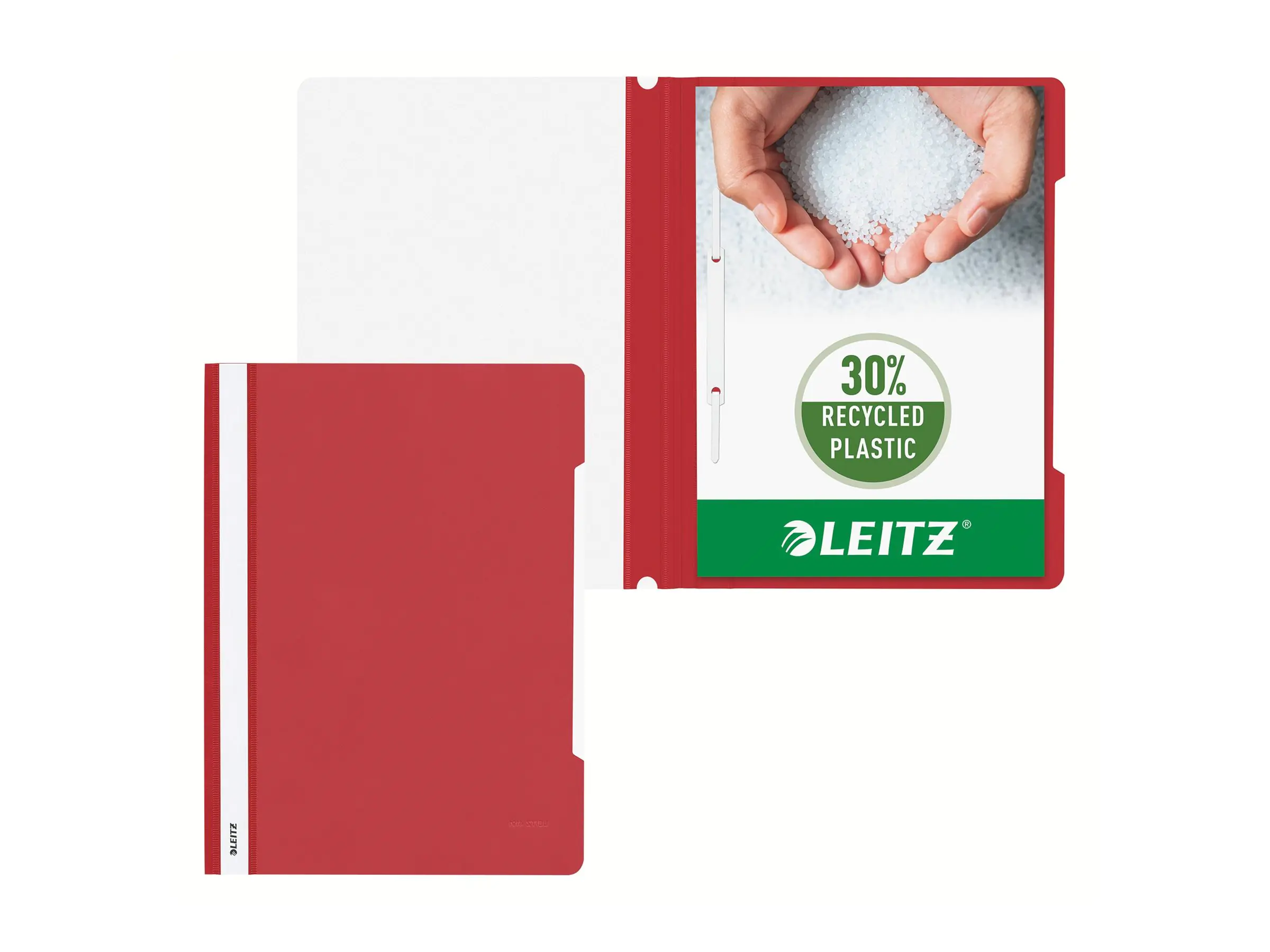 Leitz Schnellhefter 41910025 DIN A4 max. 250Blatt PVC rot
