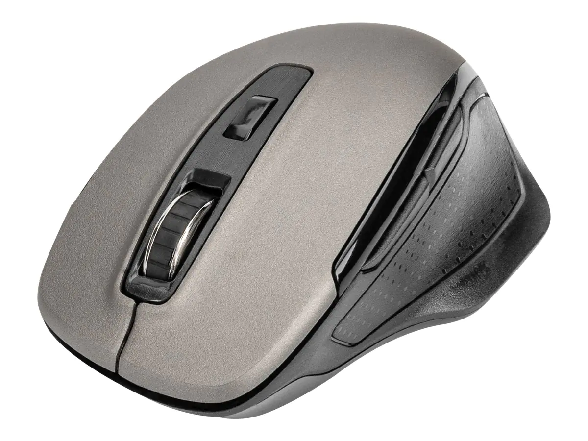 DIGITUS Maus - ergonomisch - optisch - 6 Tasten - kabellos - 2.4 GHz - kabelloser Empfänger (USB) DA-20163