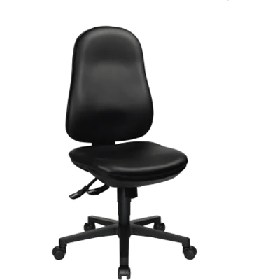 TOPSTAR Bürodrehstuhl Support SY 8550D10 Kunstleder o.Armlehnen sw TOPSTAR Bürodrehstuhl Support SY 8550D10 Kunstleder o.Armlehnen sw