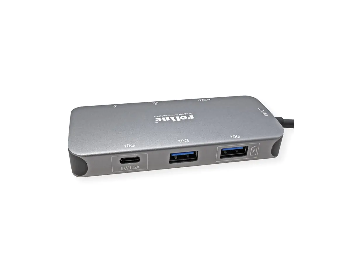ROTRONIC-SECOMP Roline - Dockingstation - USB-C 3.2 Gen 2 - HDMI 12.02.1121