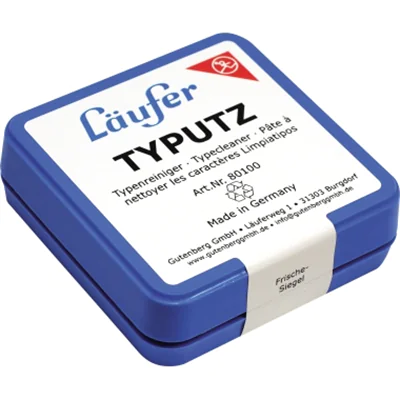Läufer Stempelreiniger Typutz 5,7 x1 x 5,7 cm (B x H x T) Naturkautschuk grün