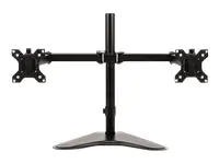 Fellowes Professional Series Free-standing Dual Horizontal Monitor Arm - Aufstellung - für 2 Monitore - Aluminium, Stahl, Kunststoff - Schwarz - Bildschirmgröße: bis zu 68,6 cm (bis zu 27 Zoll) 8043701