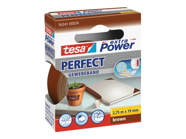 Tesa extra Power Perfect - Gewebeband - 19 mm 56341-00034