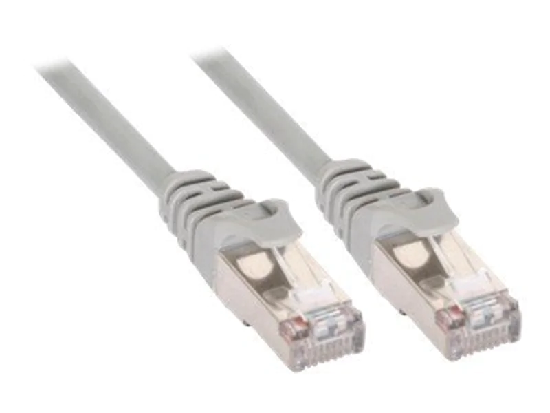 InLine Patchkabel - U/UTP - Cat.5e - grau - 0,3m 71433