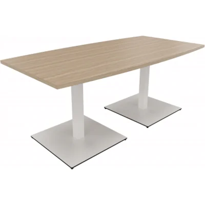 Bespr.ti. Tonneau Tellerfuß Quadrat B1800xT800/900xH720 ws/Eiche Nat Bespr.ti. Tonneau Tellerfuß Quadrat B1800xT800/900xH720 ws/Eiche Nat