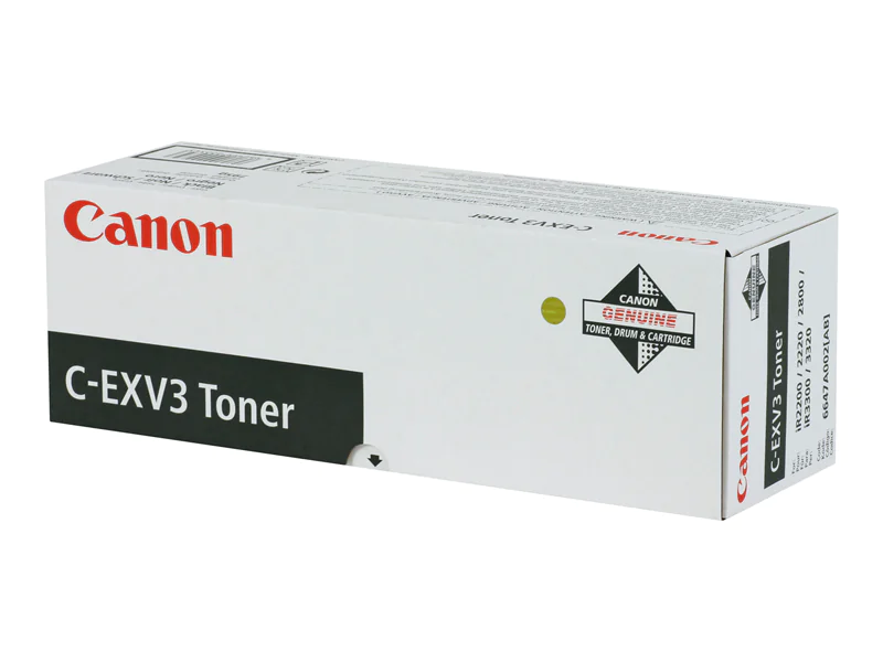 Canon C-EXV3 Toner, 15000 Seiten, Schwarz 6647A002