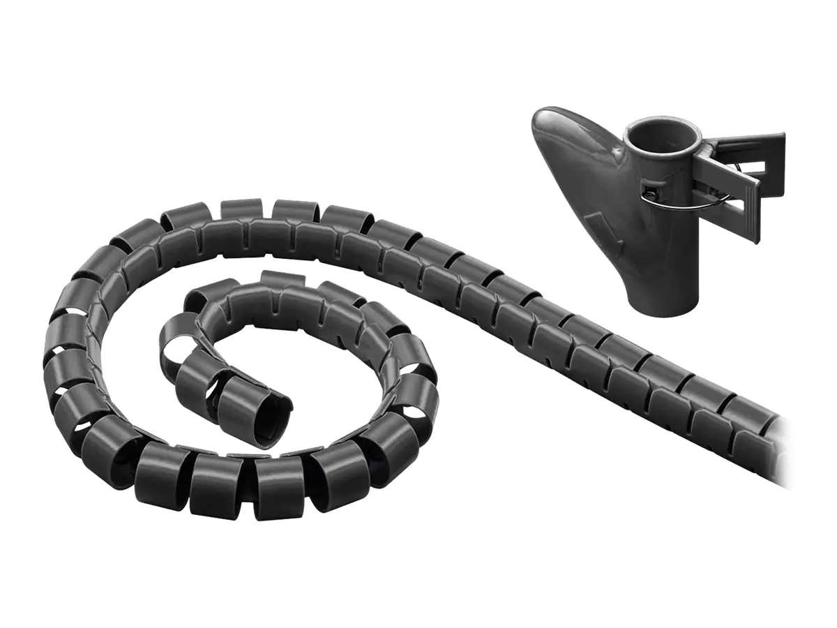 goobay WireTube - Kabelschlauch - 2.5 m - Schwarz