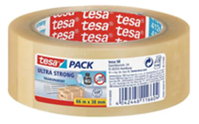 tesa Packband tesapack Ultra Strong 57174-00000 38mmx66m transparent