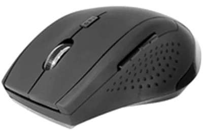 Dacomex 225116, rechts, Optisch, RF Wireless, 1600 DPI, Schwarz