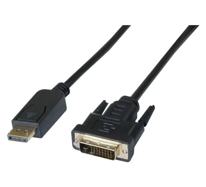 exertis Connect - Adapterkabel - DisplayPort (M) zu DVI-D (M) - DisplayPort 1.1 - 3 m - Schwarz exertis Connect - Adapterkabel - DisplayPort (M) zu DVI-D (M) - DisplayPort 1.1 - 3 m - Schwarz