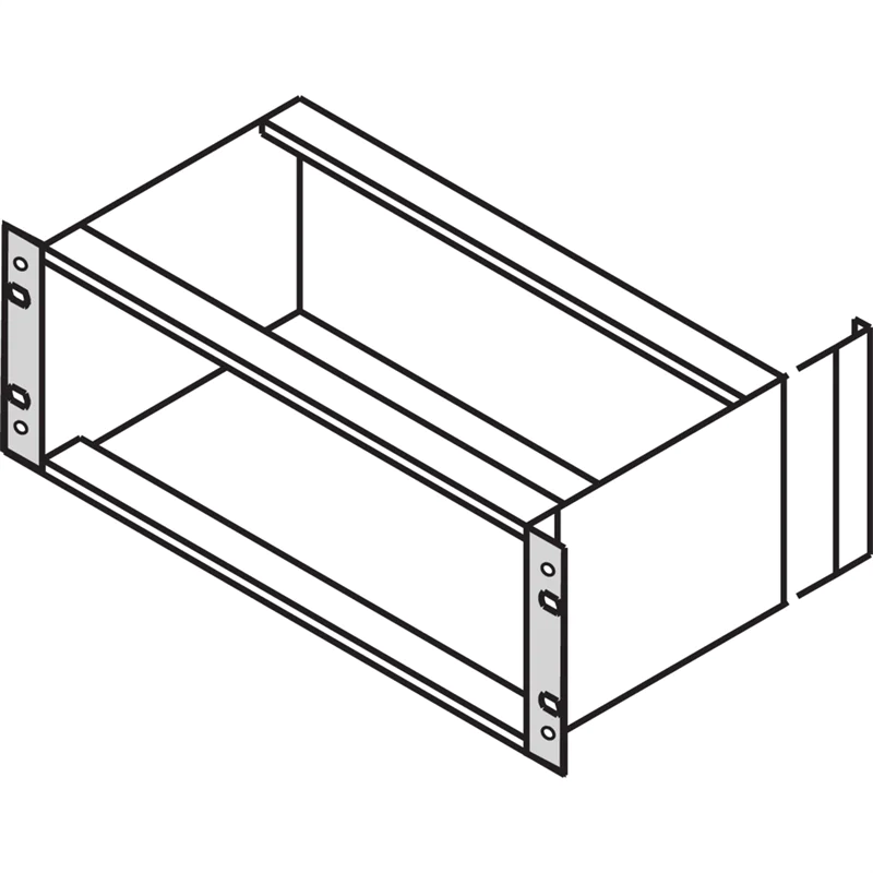 SCHROFF Pentair Techn. 48,30cm (19") Winkel 3HE 24564-198 VE2 (24564198)