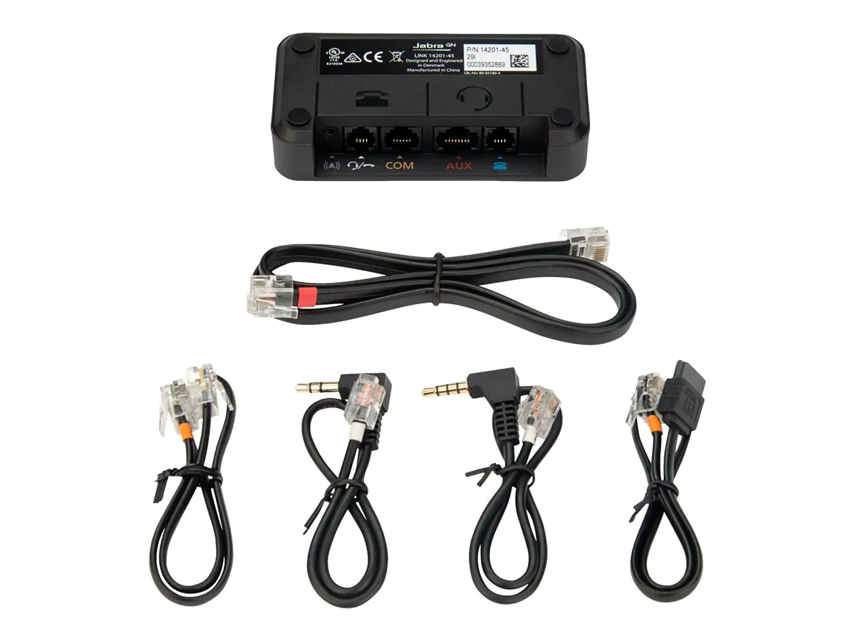 Jabra LINK - Elektronischer Hook-Switch Adapter 14201-45